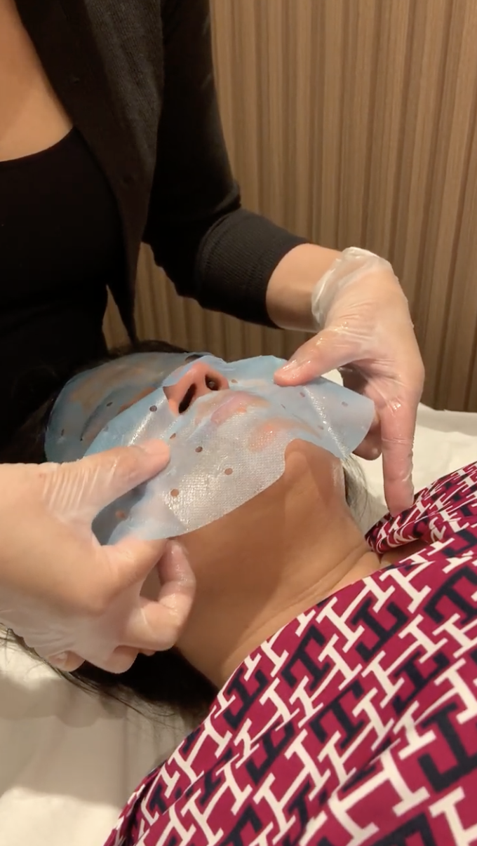 Skin preparation step