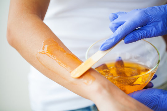 private waxing treatment room at Lioréa Lounge